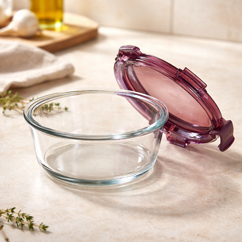 Taper redondo VIDRIO 620ml