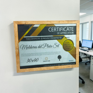 PORTARETRATO MDP PLANA 30x40