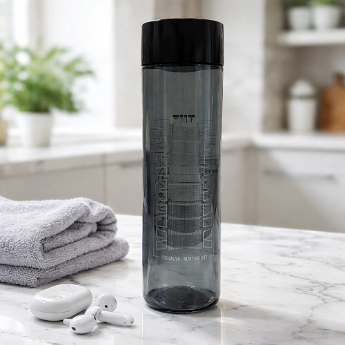 Botella geo total black 500ml