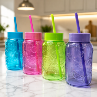 Botella plastico c/sorbete