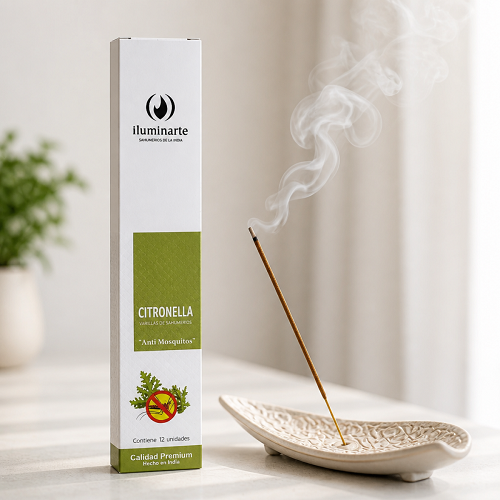 Sahumerio de la india premium X12 - vainilla CITRONELLA