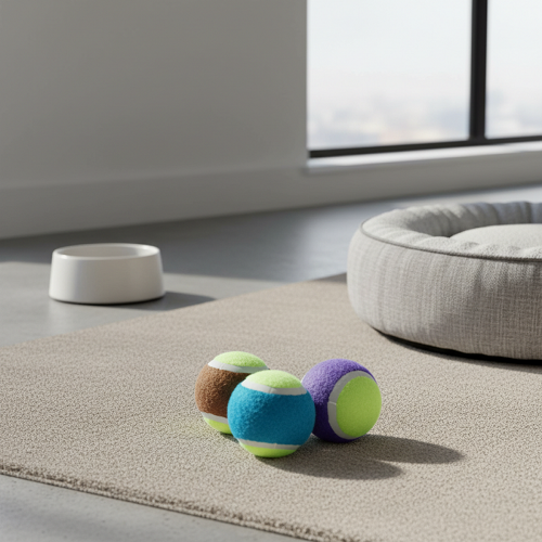 Pelota para mascota x3 en bolsa
