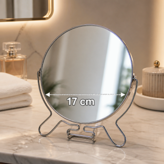 Espejo doble cara con aumento 7"