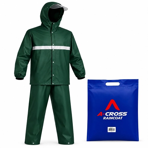 Traje impermeable engomado