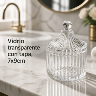 Caramelera de vidrio 7x9cm